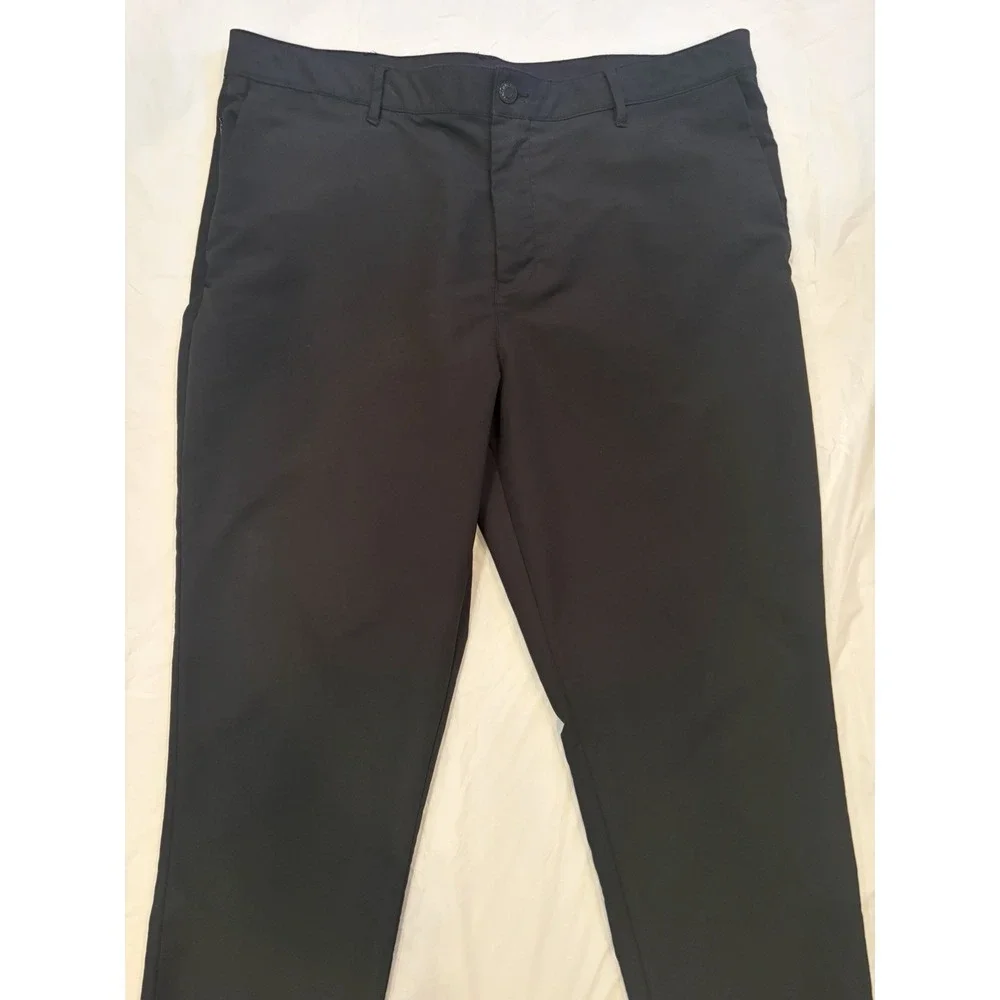 Banana Republic Pants Men's 38x30 Black Microfiber Fast Dry Golfing